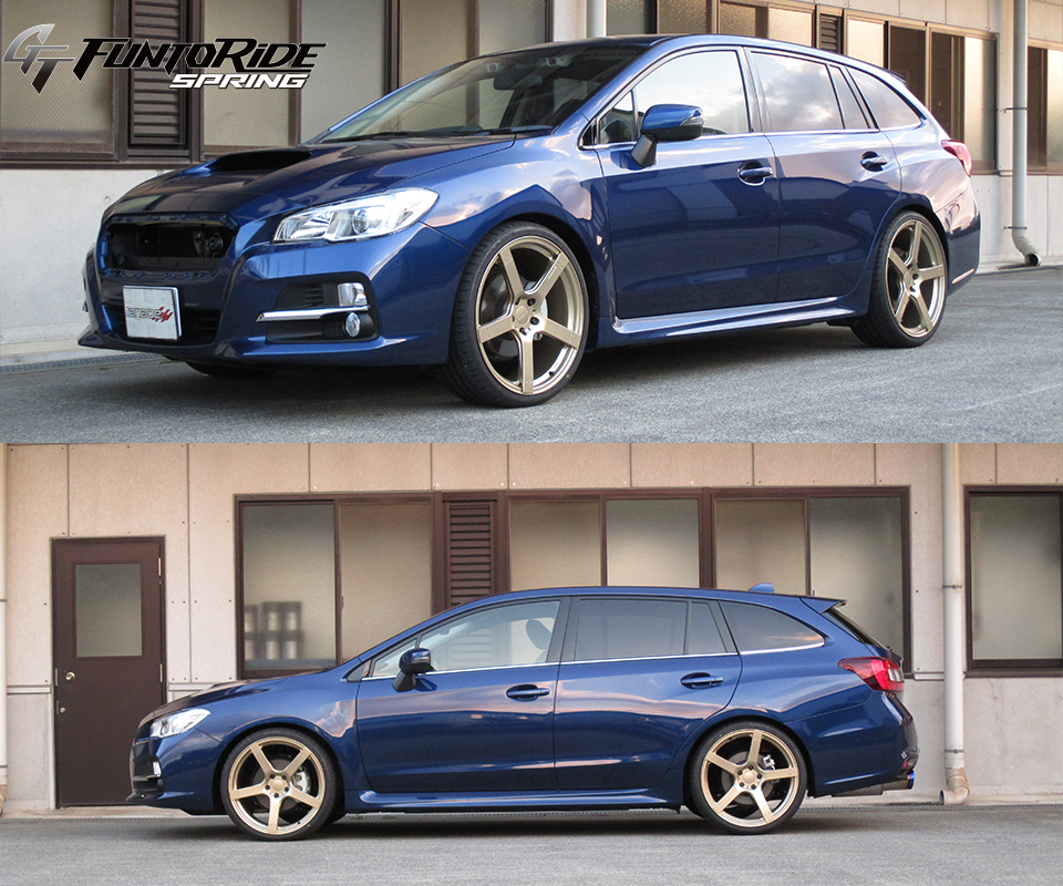 レヴォーグ VM4 VMG 純正 BILSTEIN + tanabe NF210 ダウンサス 