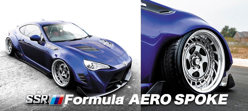 絶妙なデザイン ssr SSR フォーミュラー Formula エアロスポーク AERO SPOKE 18インチ 10.0J NR エスエスアール  フォーミュラ エアロスポーク