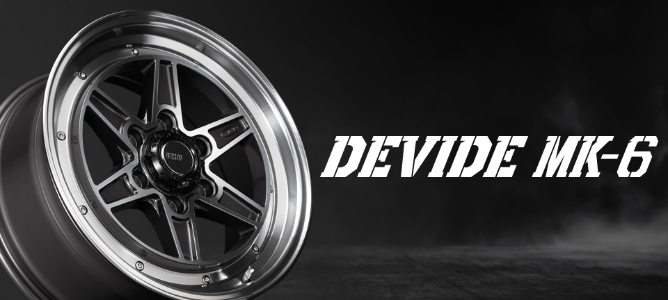 SSR DEVIDE MK-6　17×6.5+38 139.7/6　4本セット