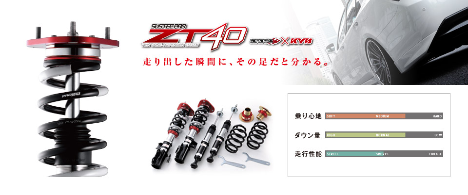 送料無料 タナベ ZT40 車高調 (1台分) ヴォクシー/VOXY ZRR70G/ZRR70W ZT40ZRR70WK Y5DLfyaeor