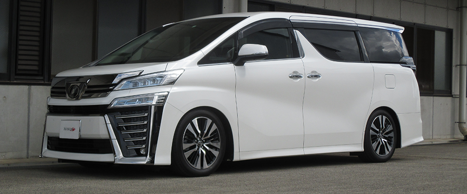 VELLFIRE GGH35W マイナーチェンジ後ナナメ