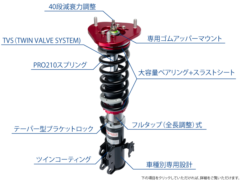 TANABE/タナベ 車高調キット PRO CR ヴェルファイアハイブリッド AYH30W エグゼクティブラウンジ(MC後)(アルファードHV)  4WD CRAYH30WK