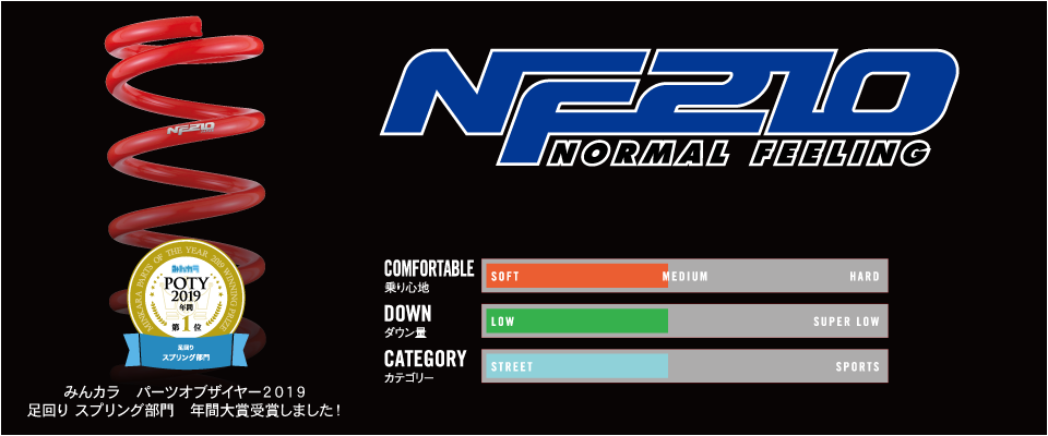 NF210 - サスペンション・マフラー・ホイールのトータルメーカー TANABE｜