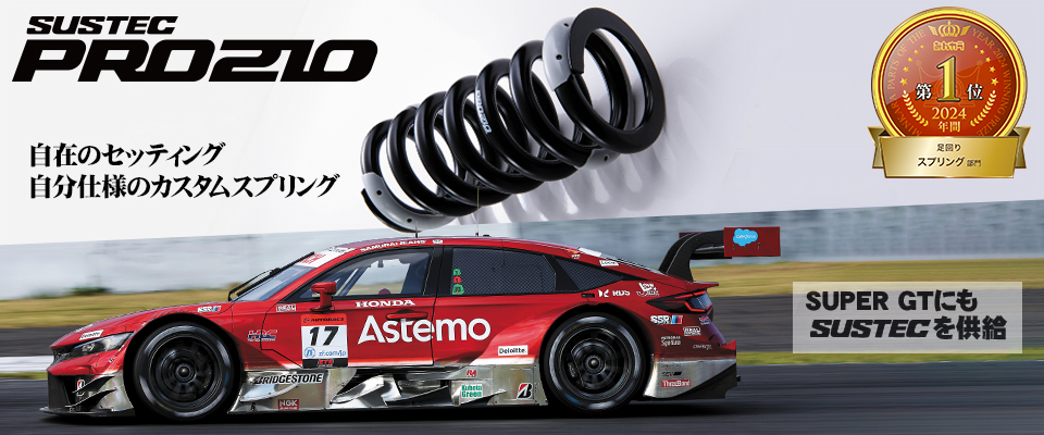 PRO210 - サスペンション・マフラー・ホイールのトータル